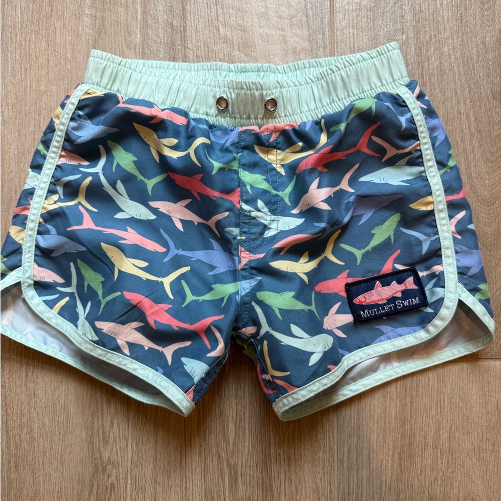 Xxs mullet swim trunks